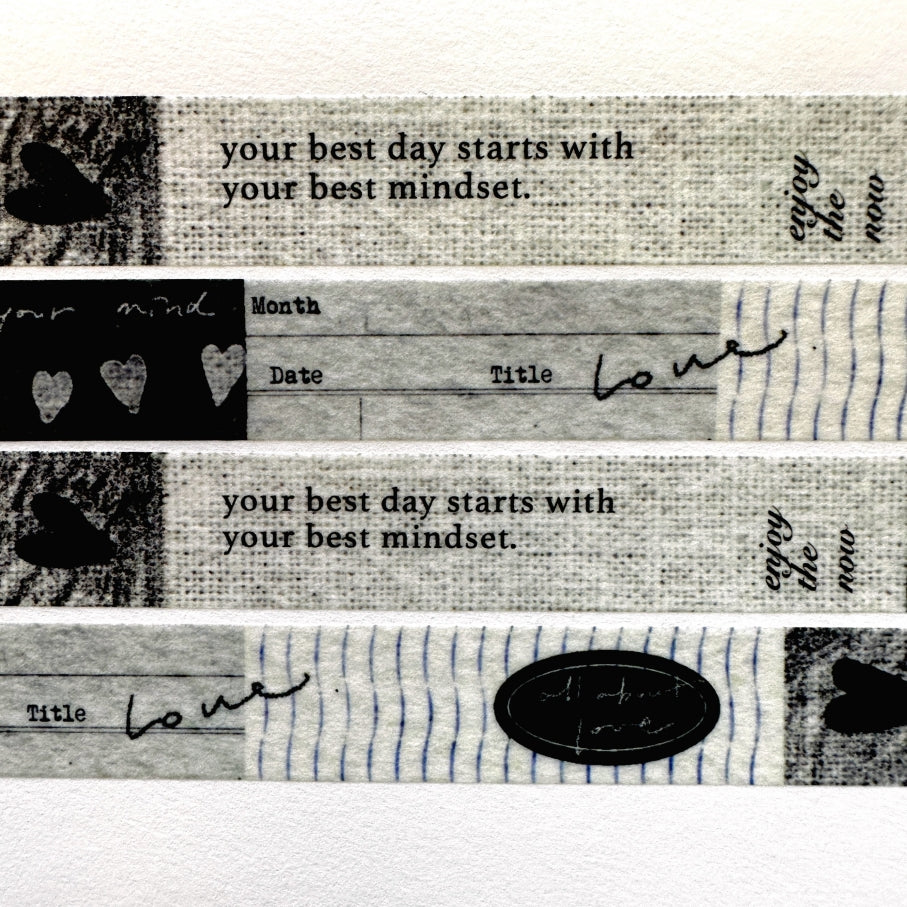 Pion - Love washi tape SAMPLES