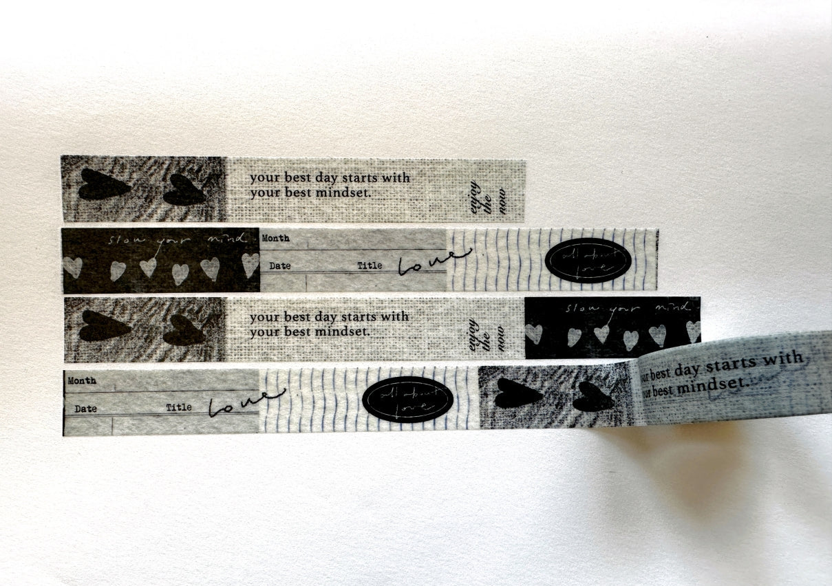 Pion - Love washi tape SAMPLES