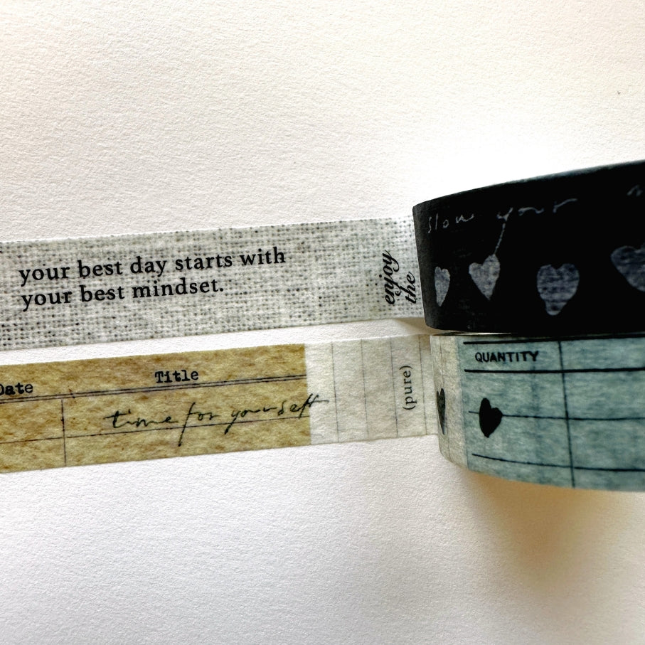 Pion - Green washi tape SAMPLES