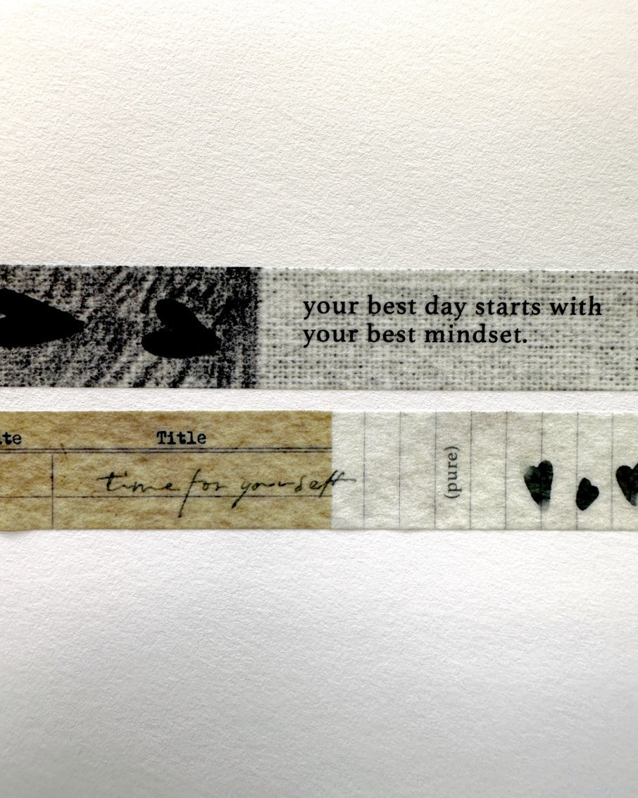 Pion - Green washi tape SAMPLES