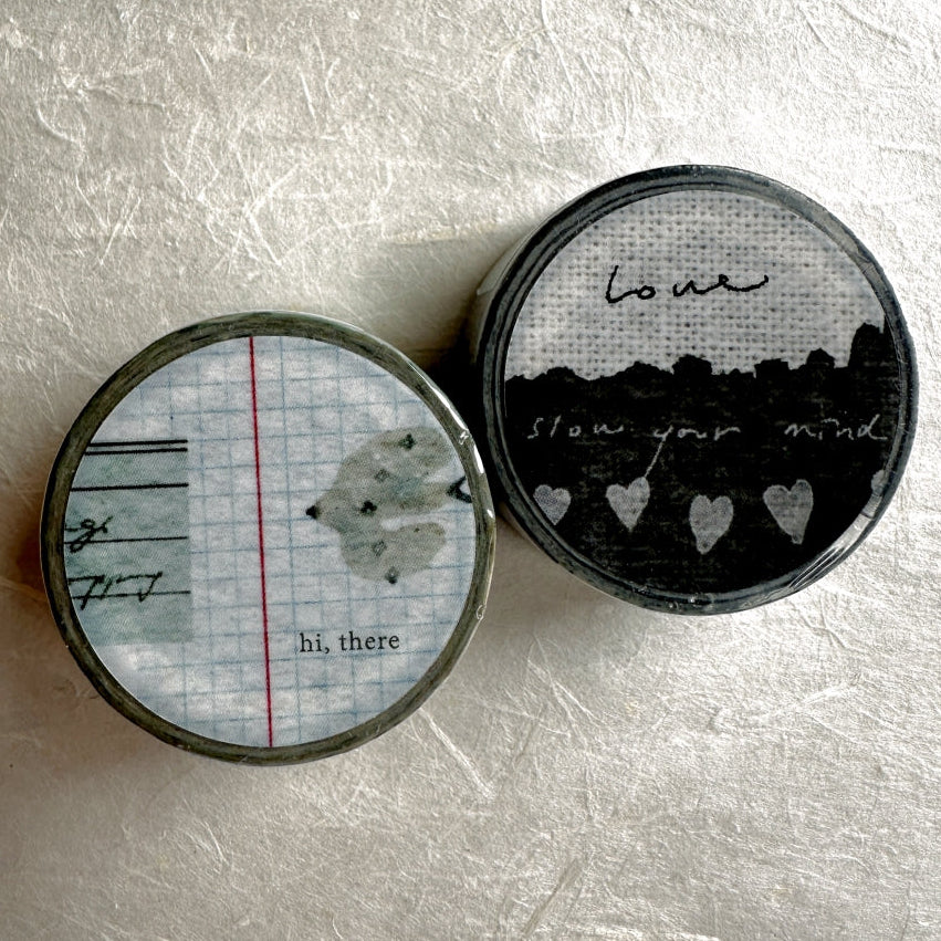 Pion - Green washi tape SAMPLES
