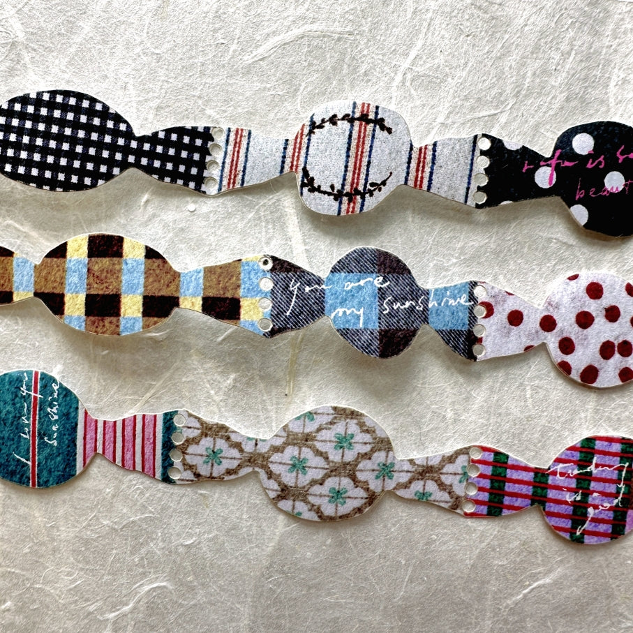 Pion - Candy die-cut shaped paper tape SAMPLES