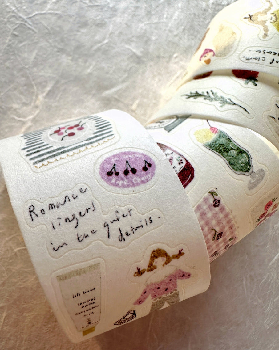Pion - Fruit kiss-cut washi tape SAMPLES