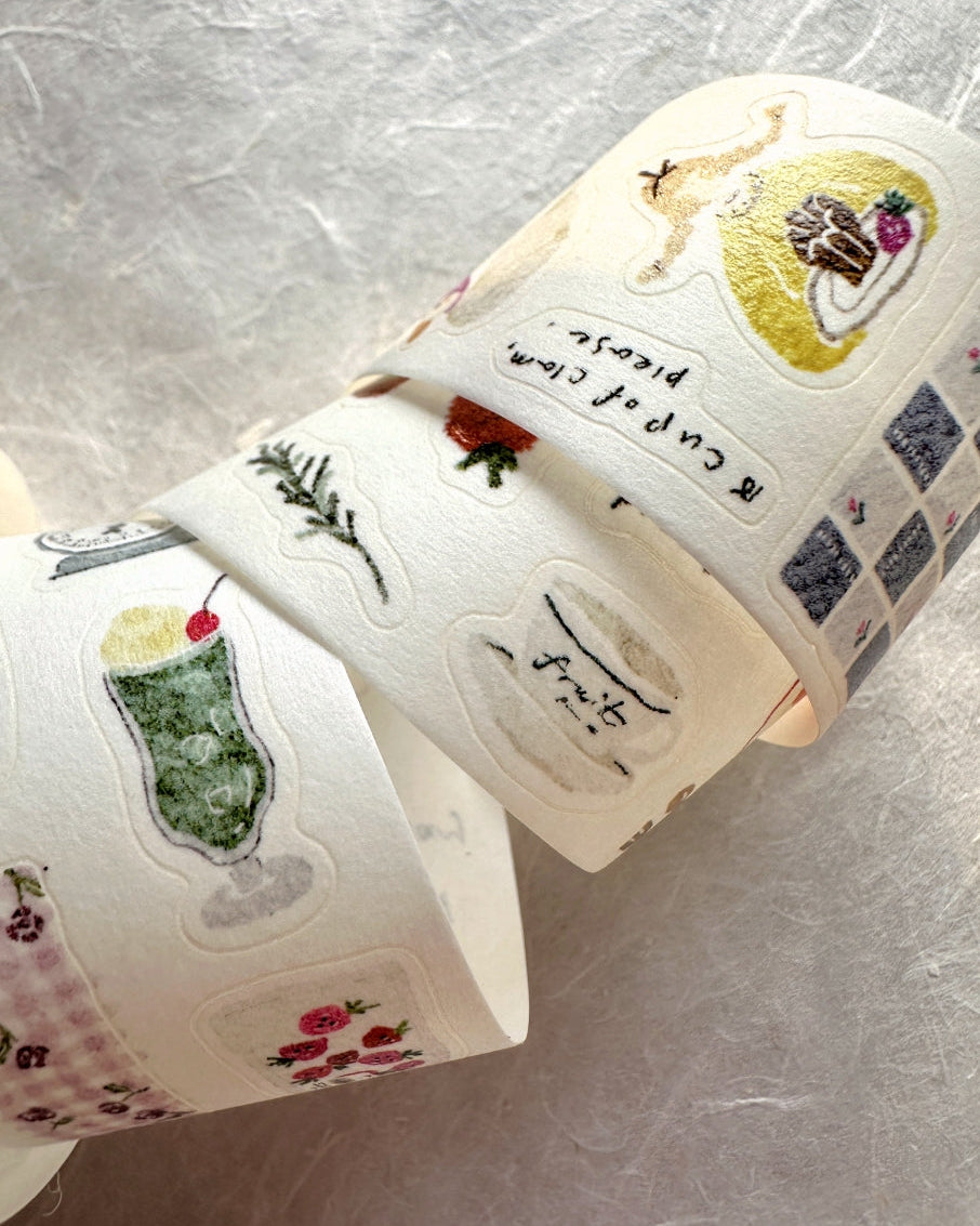 Pion - Fruit kiss-cut washi tape SAMPLES