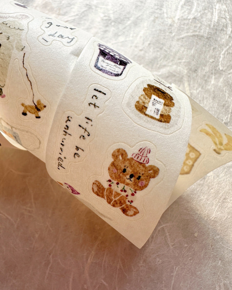 Pion - Fruit kiss-cut washi tape SAMPLES