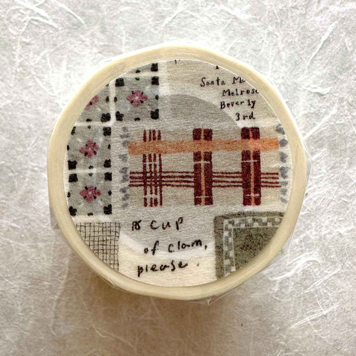 Pion - Cozy Mood kiss-cut washi tape SAMPLES