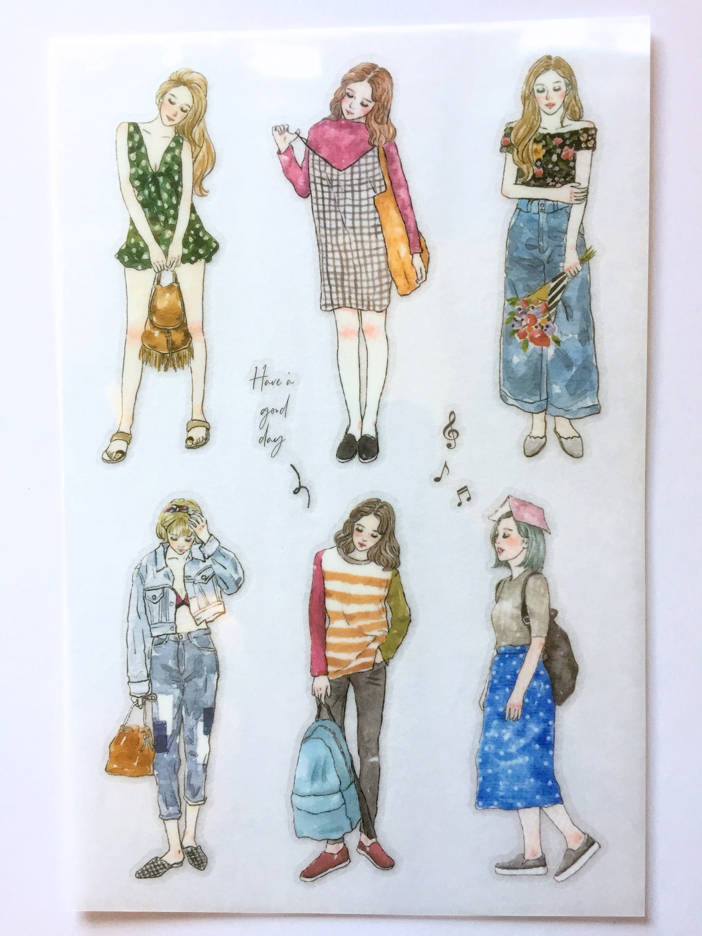 Many transfer stickers from Taiwan & Japan [Half-Packs]