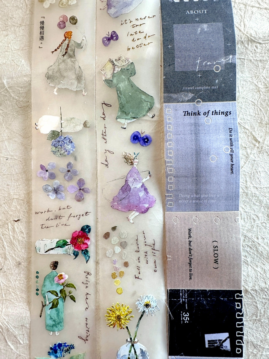 Pion - Paper kiss-cut paper tape SAMPLES