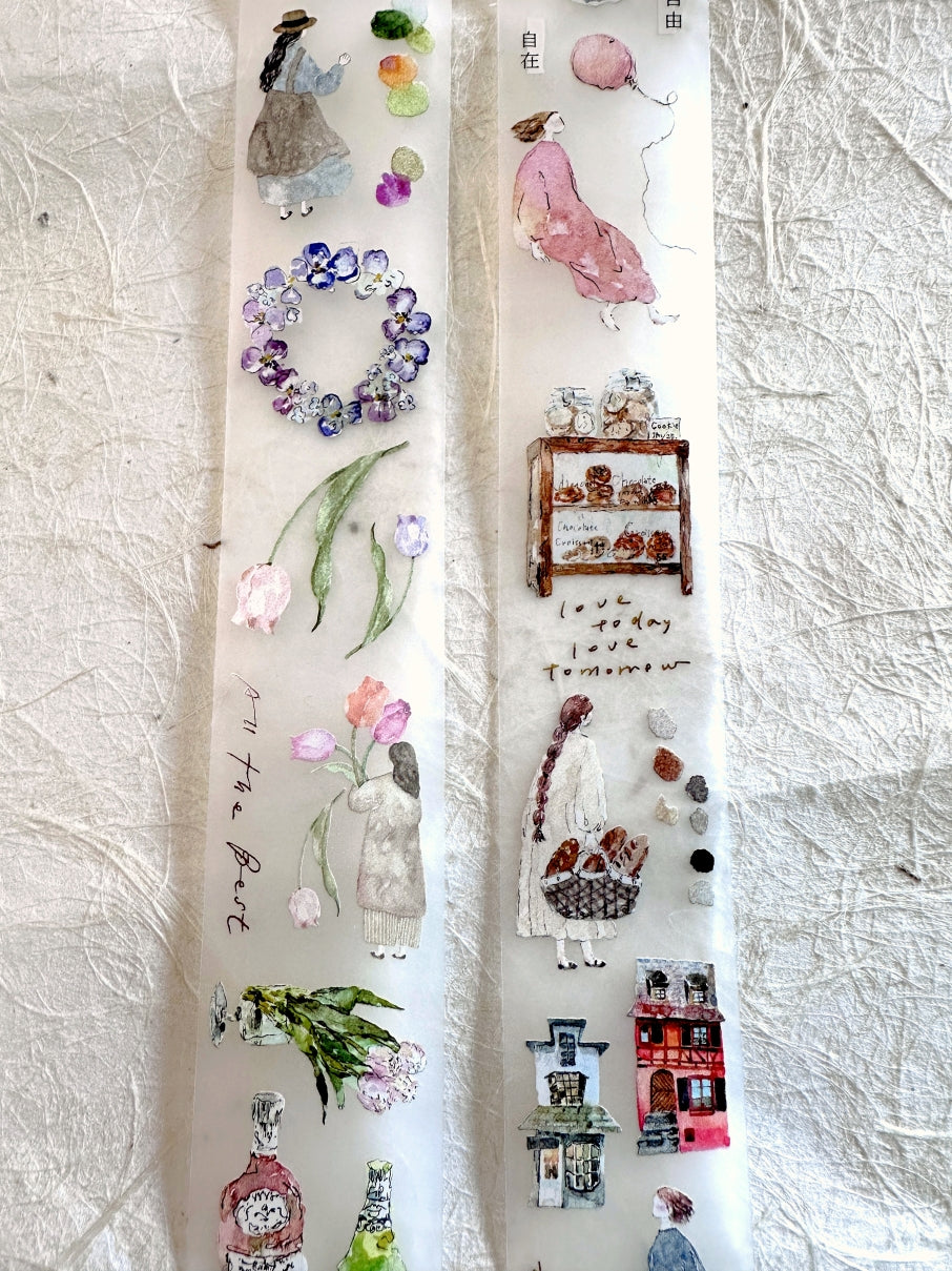 Pion - Mini Girl 01 PET tape SAMPLES