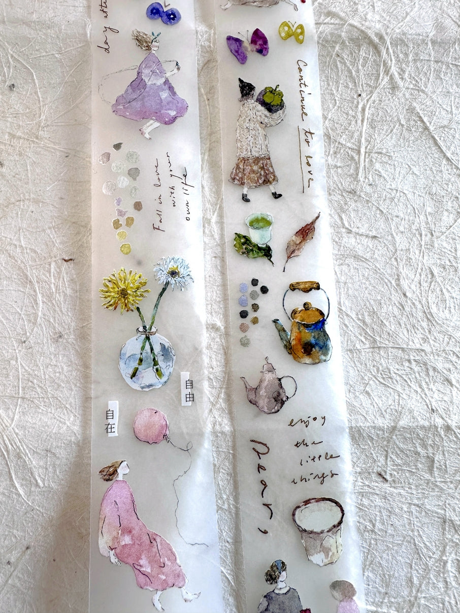 Pion - Mini Girl 01 PET tape SAMPLES