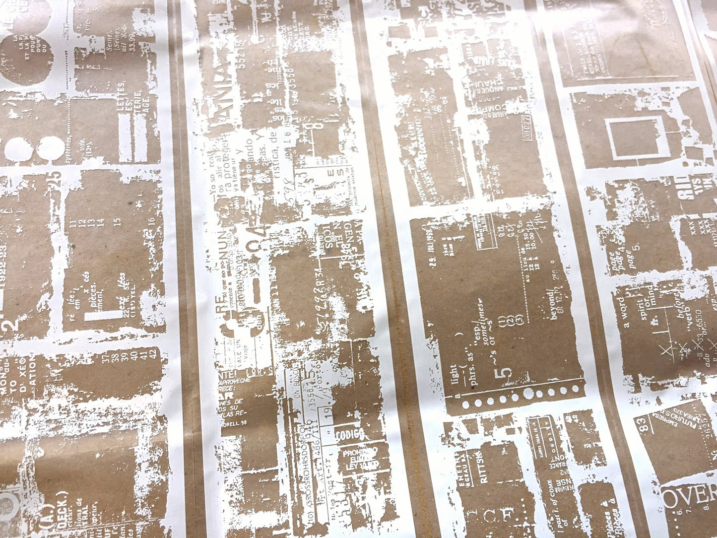 Plusminus - FilmNoir04 (black/white) PET tape SAMPLES