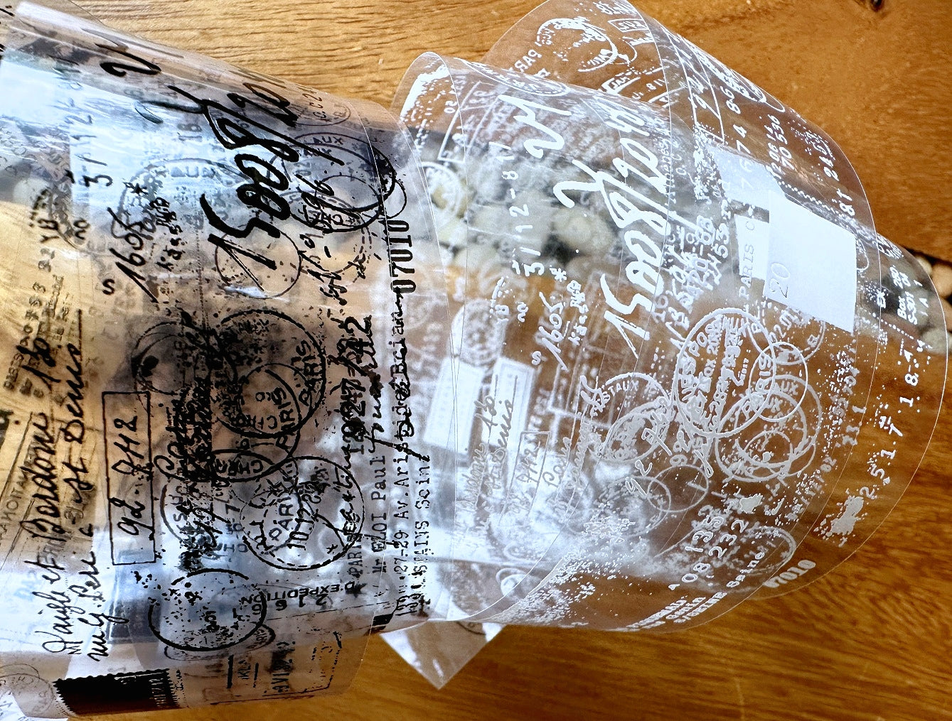 Plusminus - to be continued PET tape SAMPLES
