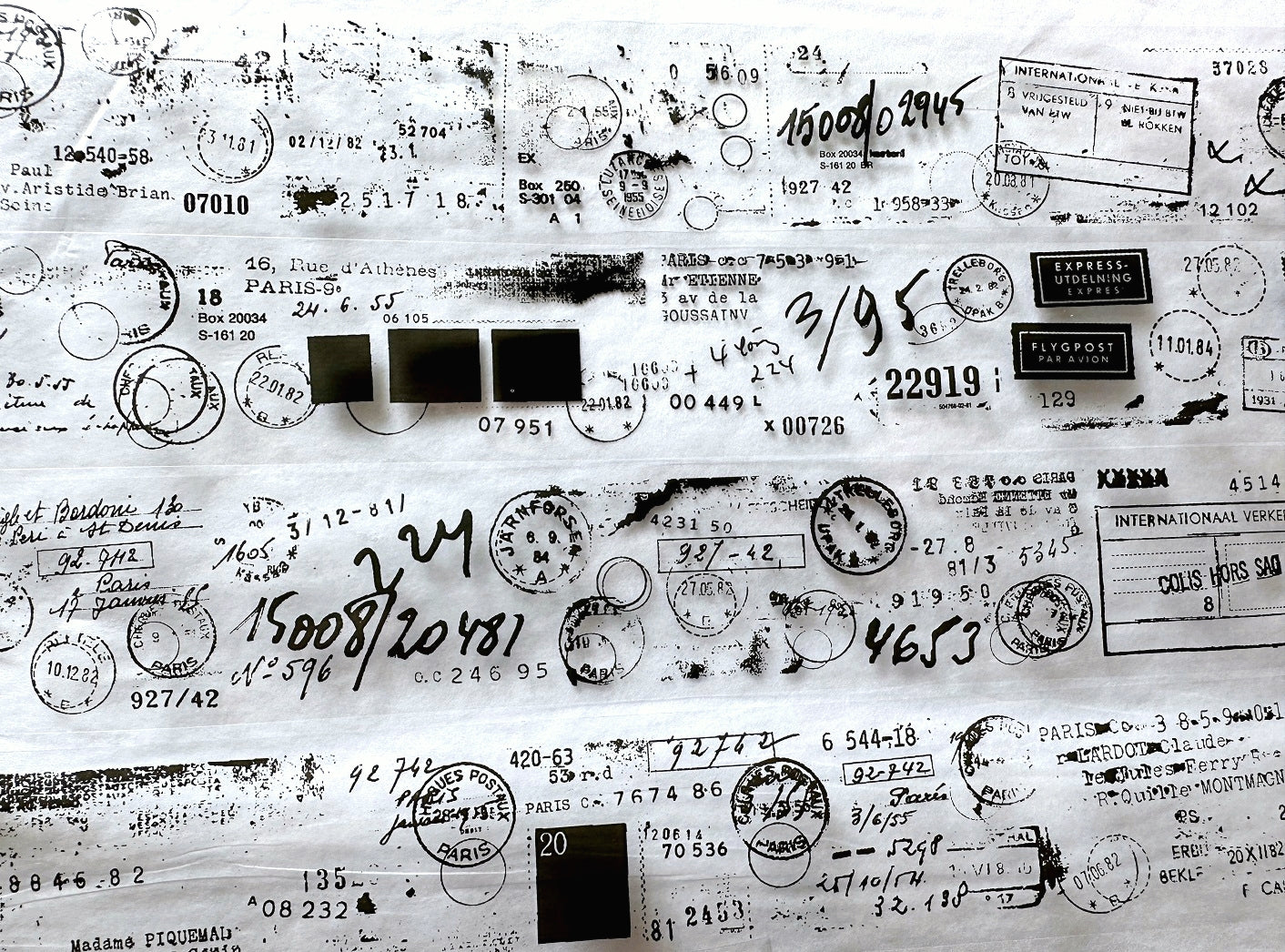 Plusminus - to be continued PET tape SAMPLES