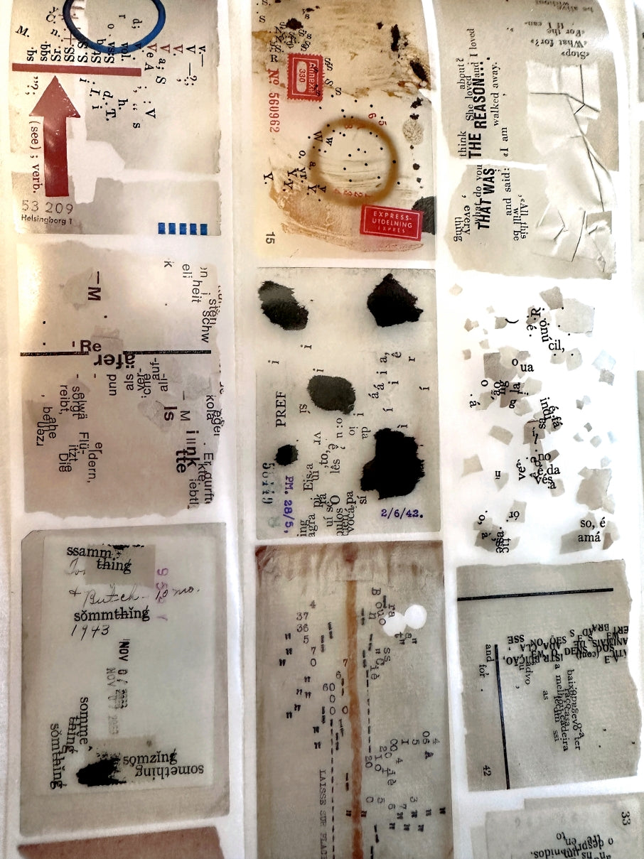 Plusminus - wor*ds PET tape (5 cm x 200 cm) SAMPLES