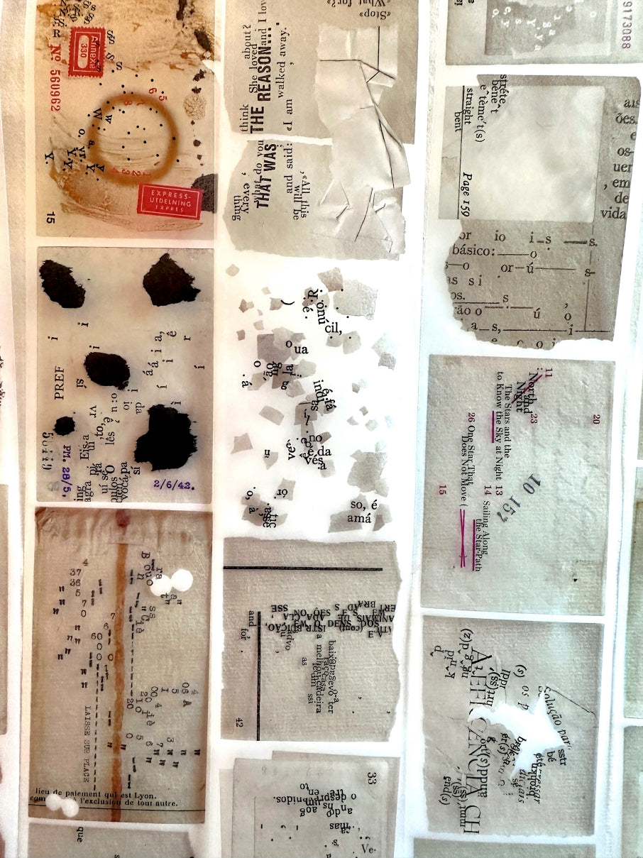 Plusminus - wor*ds PET tape (5 cm x 200 cm) SAMPLES