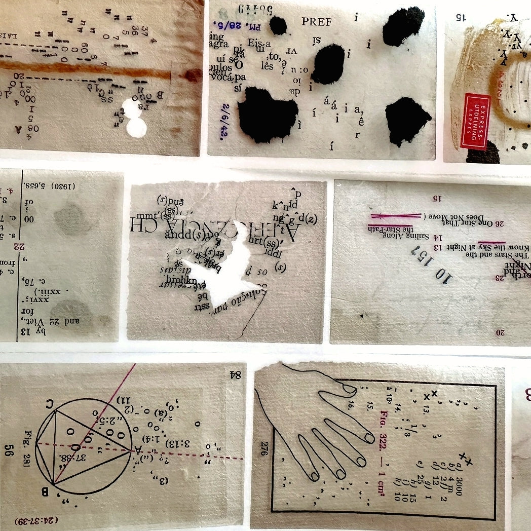 Plusminus - wor*ds PET tape (5 cm x 200 cm) SAMPLES