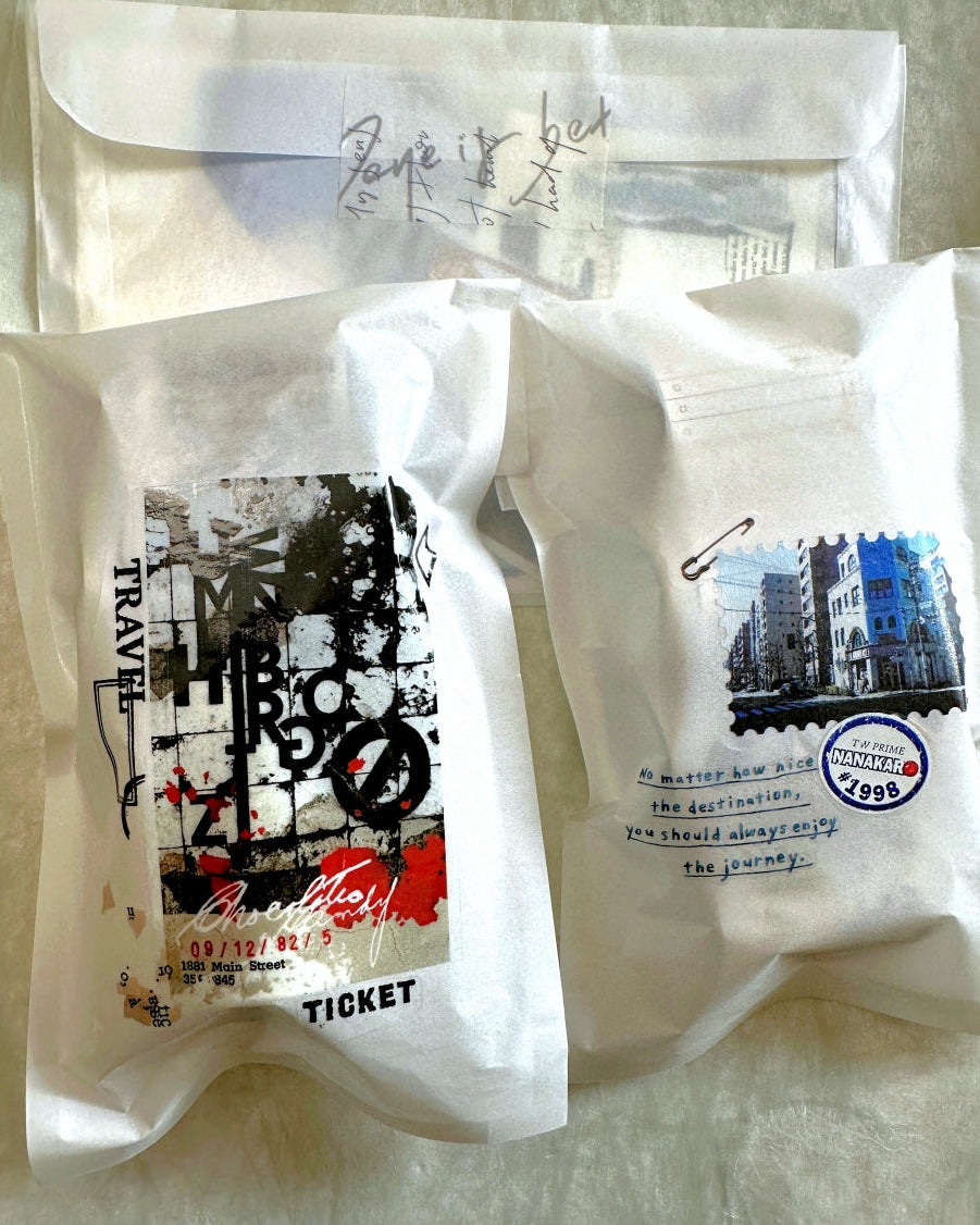 Plusminus - Polychrome PET tape (5 cm x 200 cm) SAMPLES