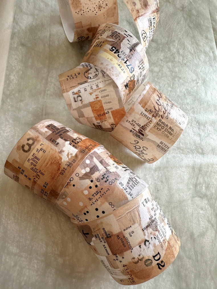 Plusminus - Remind washi tape SAMPLES