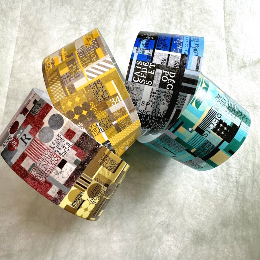 Plusminus - Piecing washi tape SAMPLES