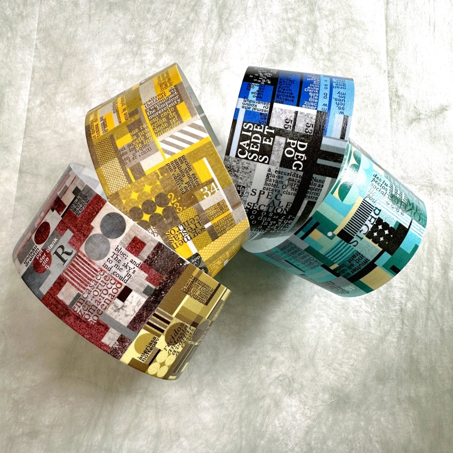 Plusminus - Piecing washi tape SAMPLES