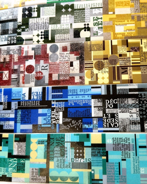 Plusminus - Piecing washi tape SAMPLES
