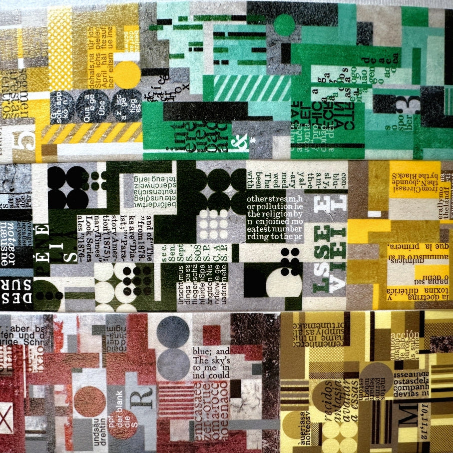 Plusminus - Piecing washi tape SAMPLES