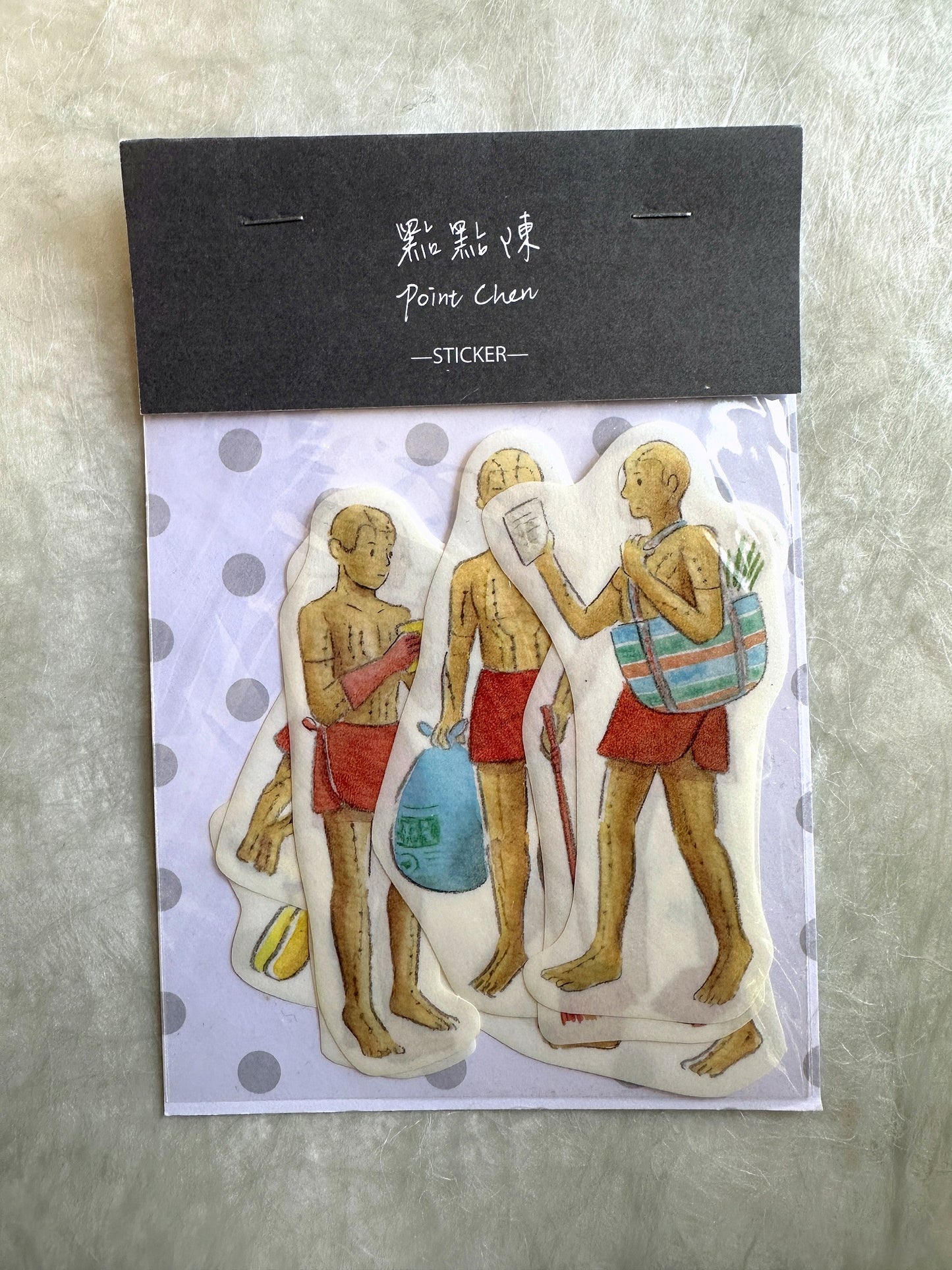 Point Chen - Chinese meridians sticker pack