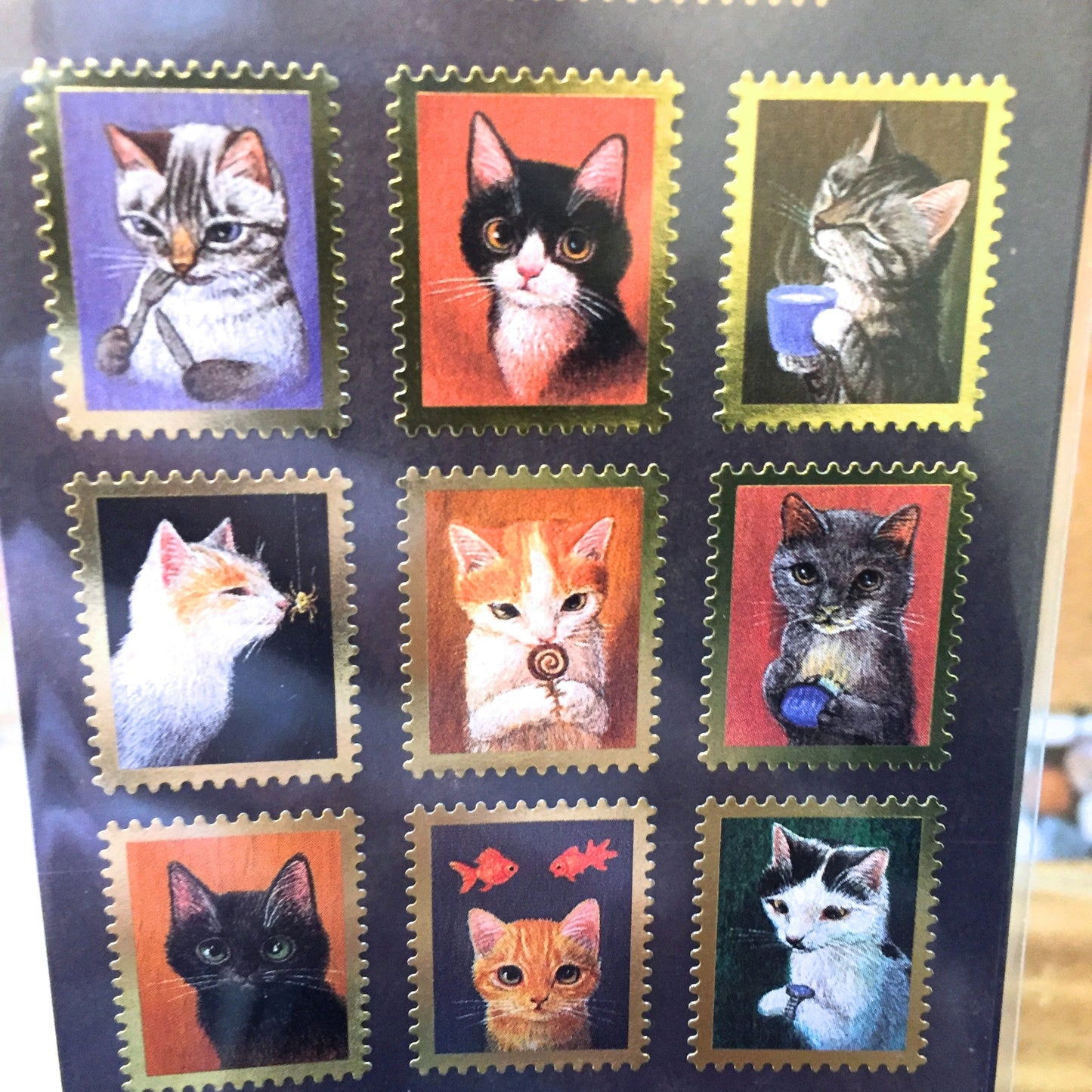 Pottering Cat - Stamp Seal Collection No. 1