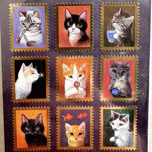 Pottering Cat - Stamp Seal Collection No. 1