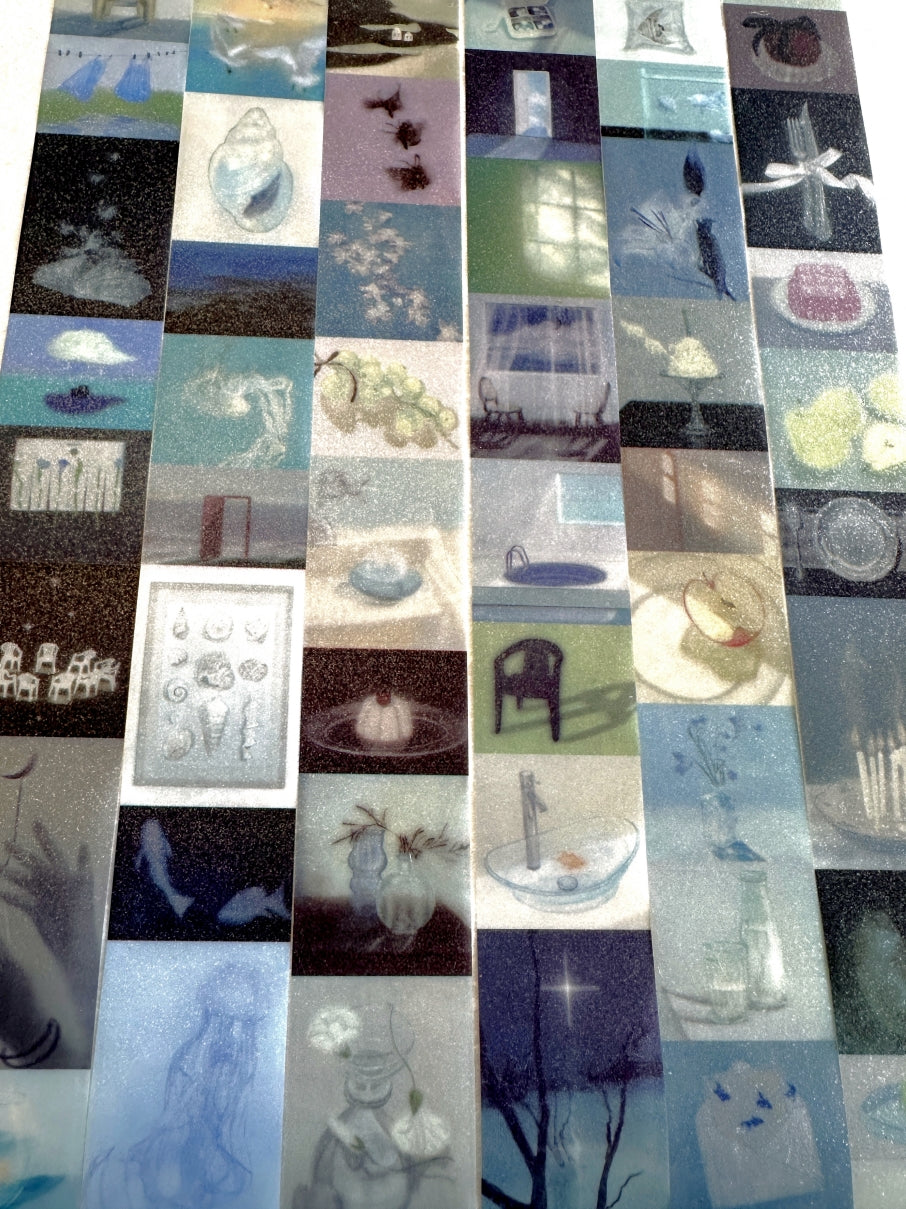 Papermore (Brand) - Sweet Dream series kiss-cut glitter PET tape SAMPLES