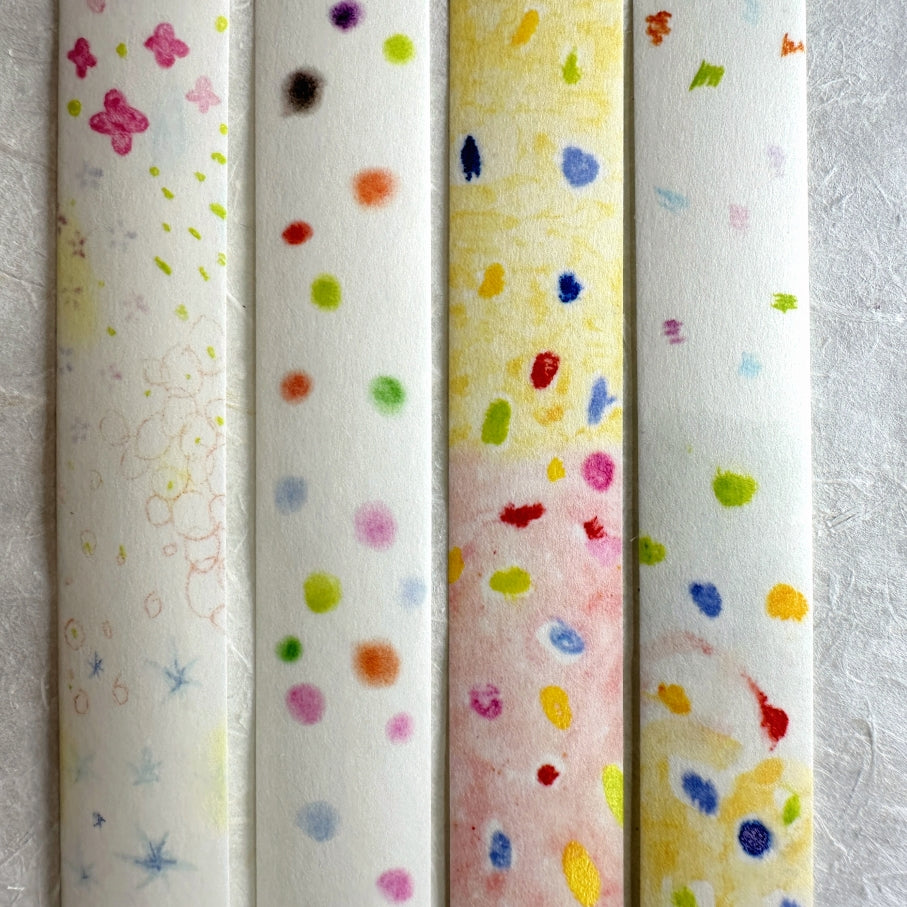 Princess Studio - Dot pattern washi tape SAMPLES