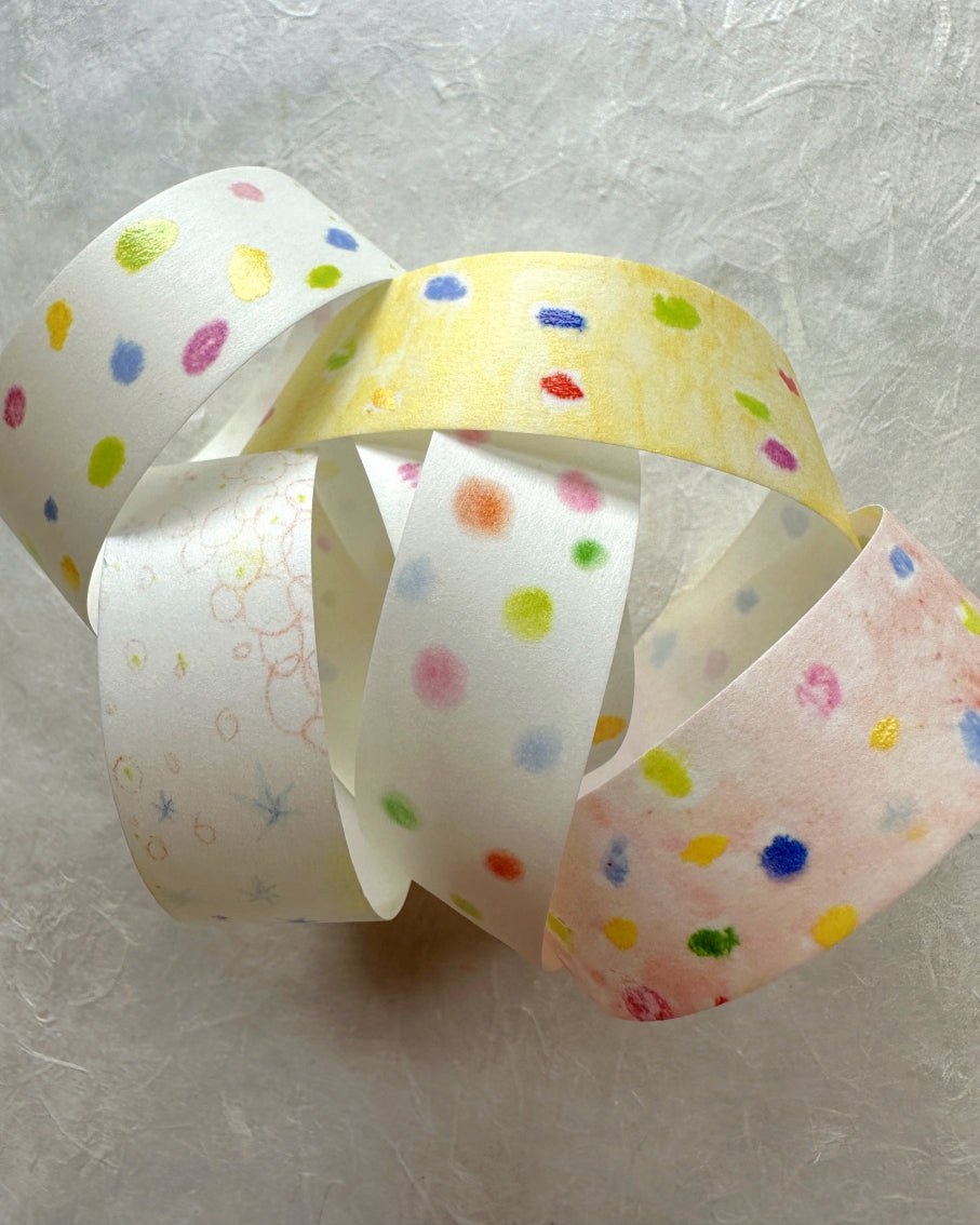 Princess Studio - Dot pattern washi tape SAMPLES