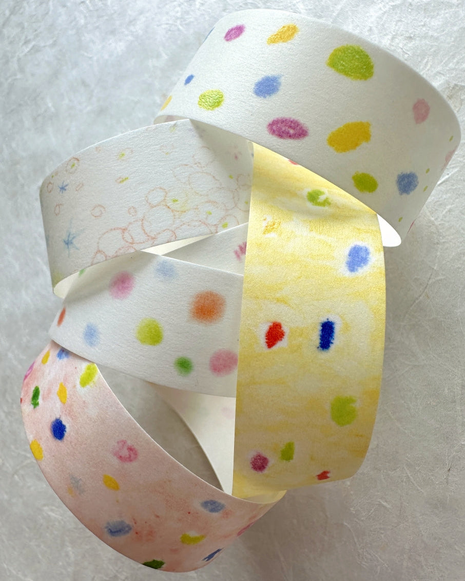Princess Studio - Dot pattern washi tape SAMPLES