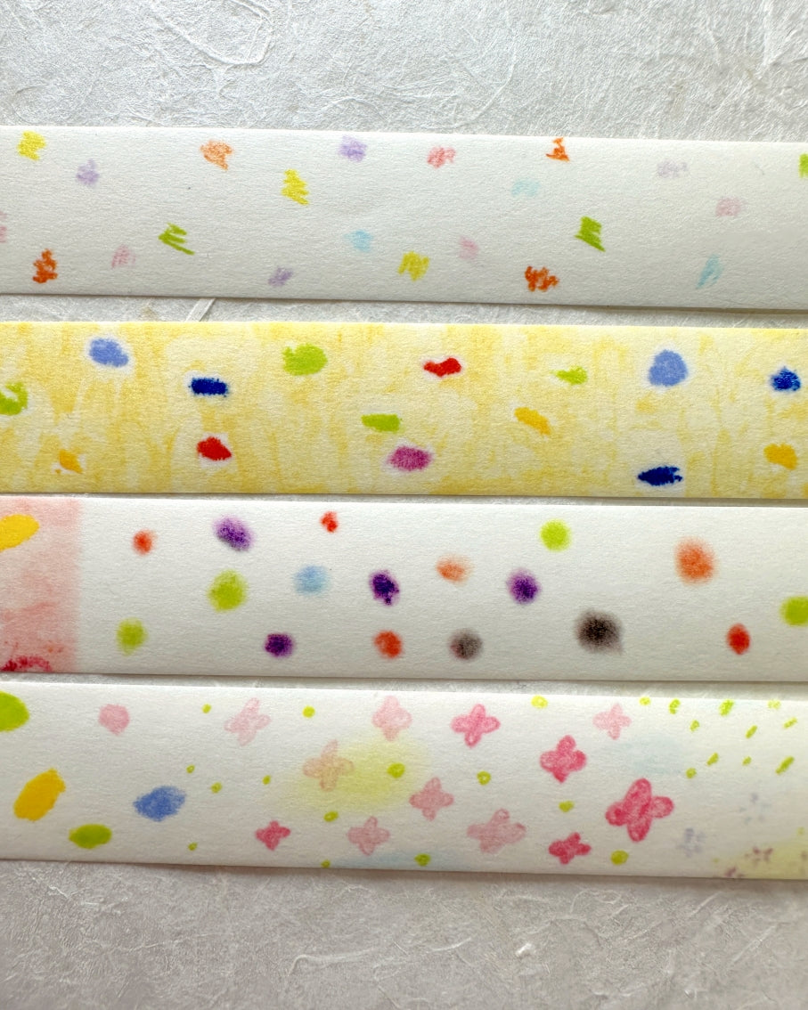 Princess Studio - Dot pattern washi tape SAMPLES