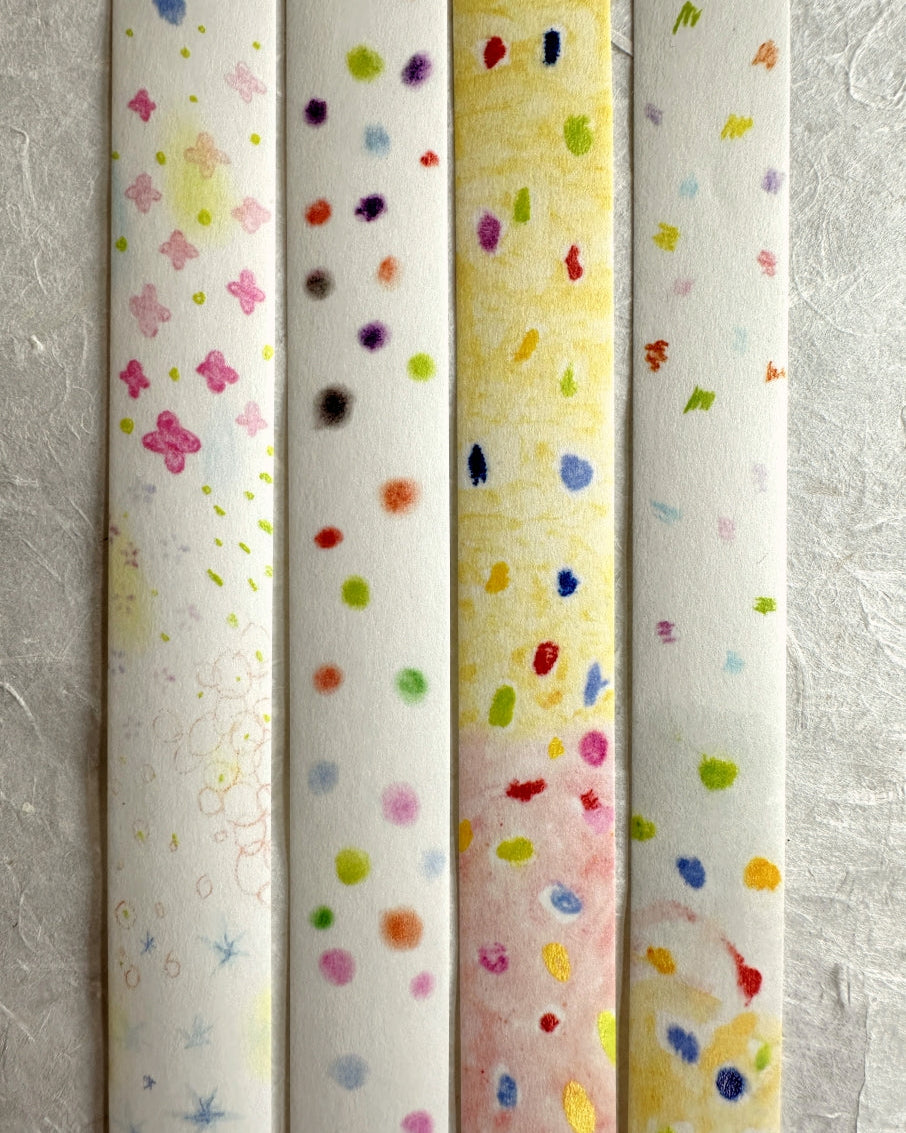 Princess Studio - Dot pattern washi tape SAMPLES