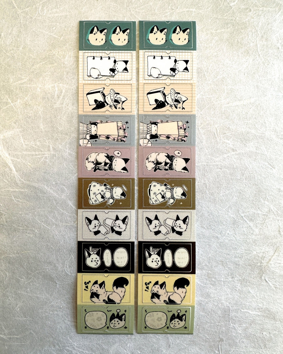 RECO x Under the Tree - Fox label sticker SAMPLES