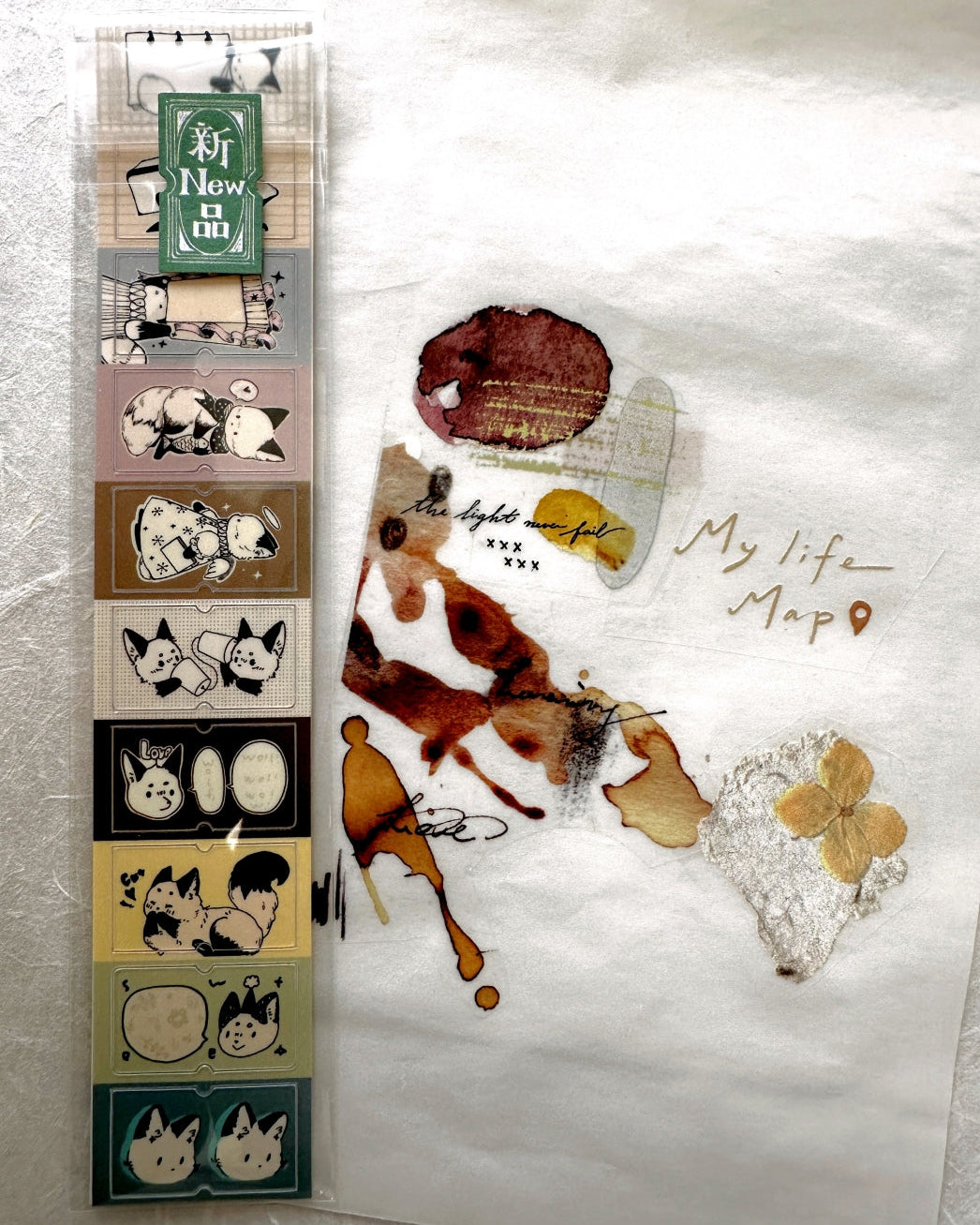 RECO x Under the Tree - Fox label sticker SAMPLES