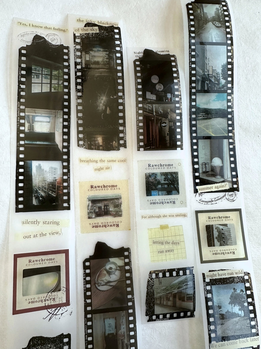 Raw Market Shop - Oh Solo (Black Film) PET tape SAMPLES