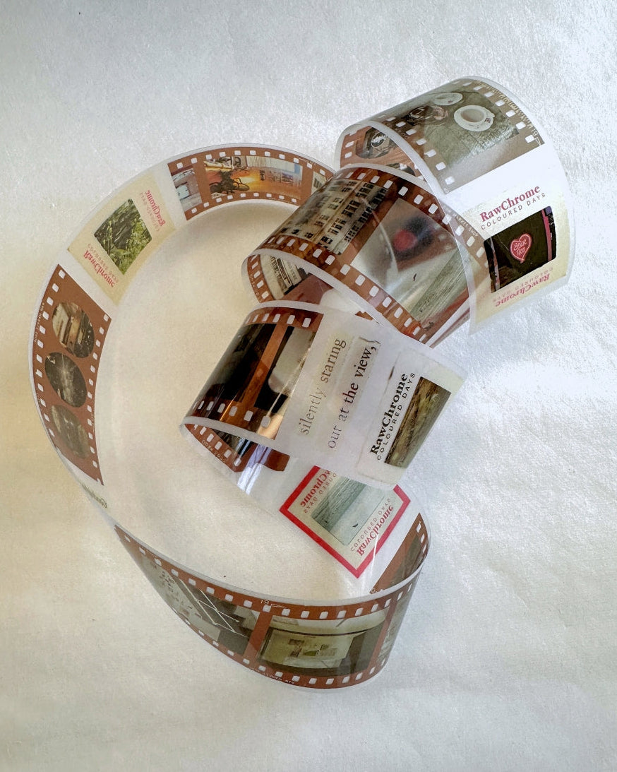 Raw Market Shop - Thinking About (Sepia Film) PET tape SAMPLES