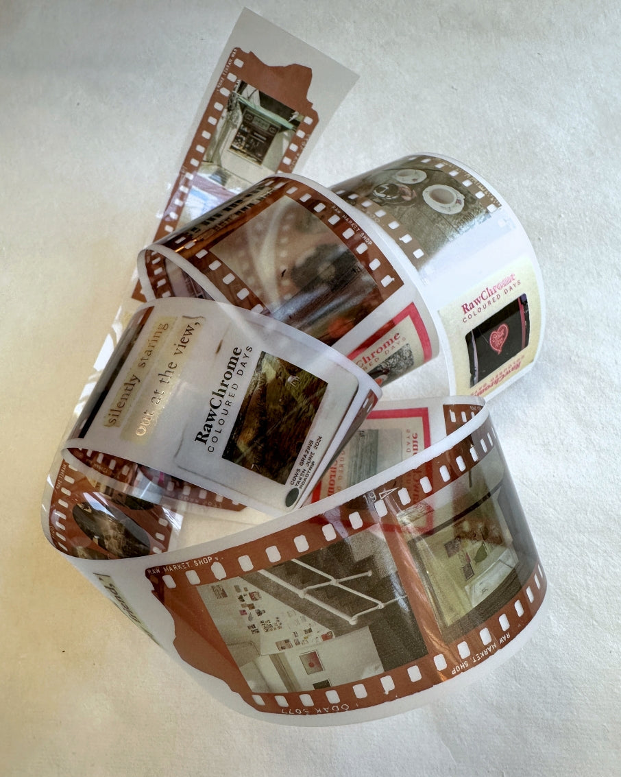 Raw Market Shop - Thinking About (Sepia Film) PET tape SAMPLES