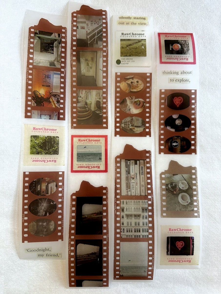 Raw Market Shop - Thinking About (Sepia Film) PET tape SAMPLES