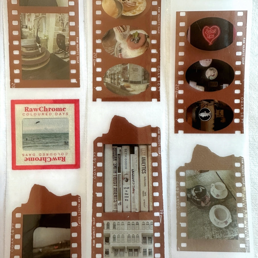 Raw Market Shop - Thinking About (Sepia Film) PET tape SAMPLES