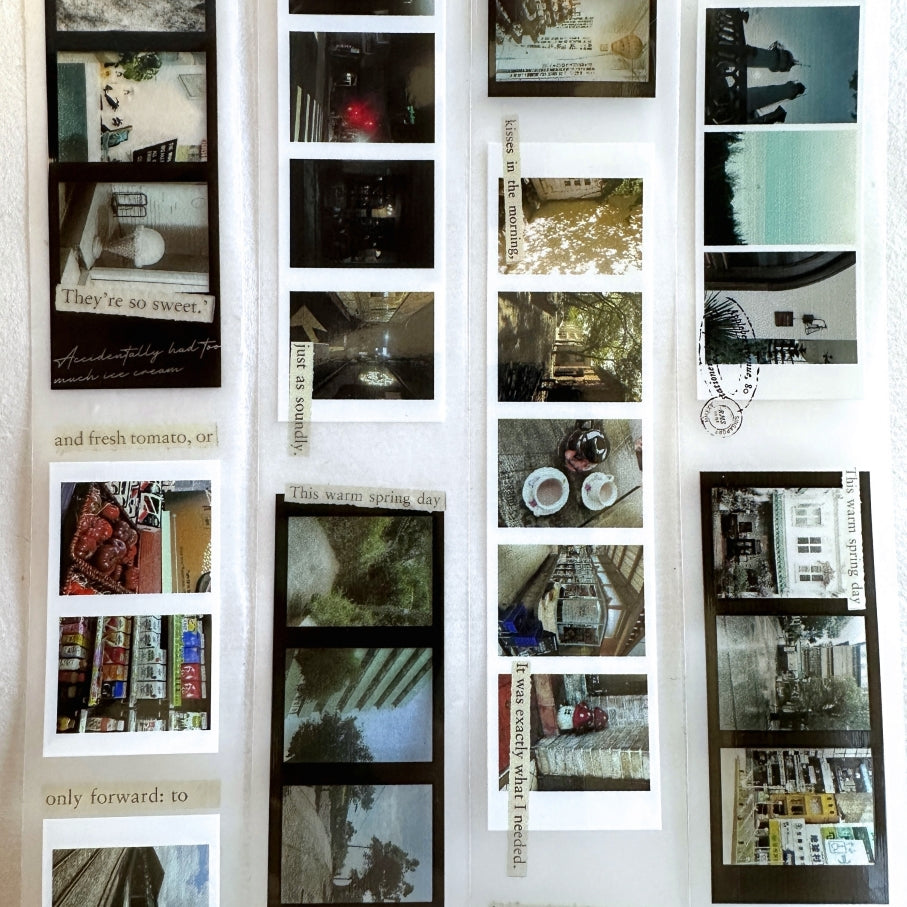 Raw Market Shop - Slow Morning (Photo Strips) PET tape SAMPLES