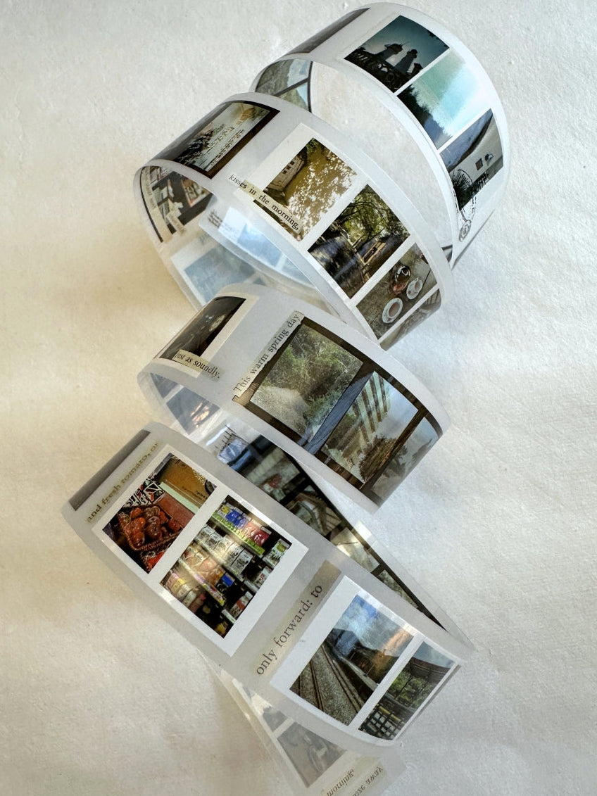 Raw Market Shop - Slow Morning (Photo Strips) PET tape SAMPLES