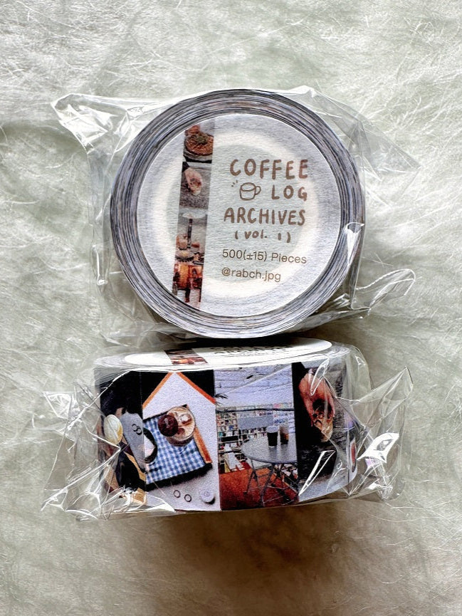 Rabch.jpg - Coffee Log Archives Vol. 1 label sticker roll SAMPLES