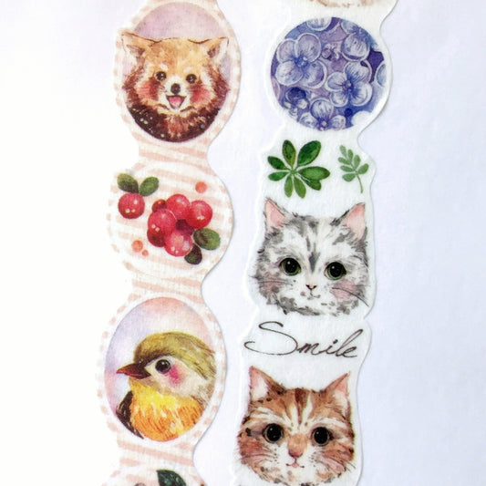 Rabbitoffee - Le Portrait & Oh, Cats washi tape SAMPLES