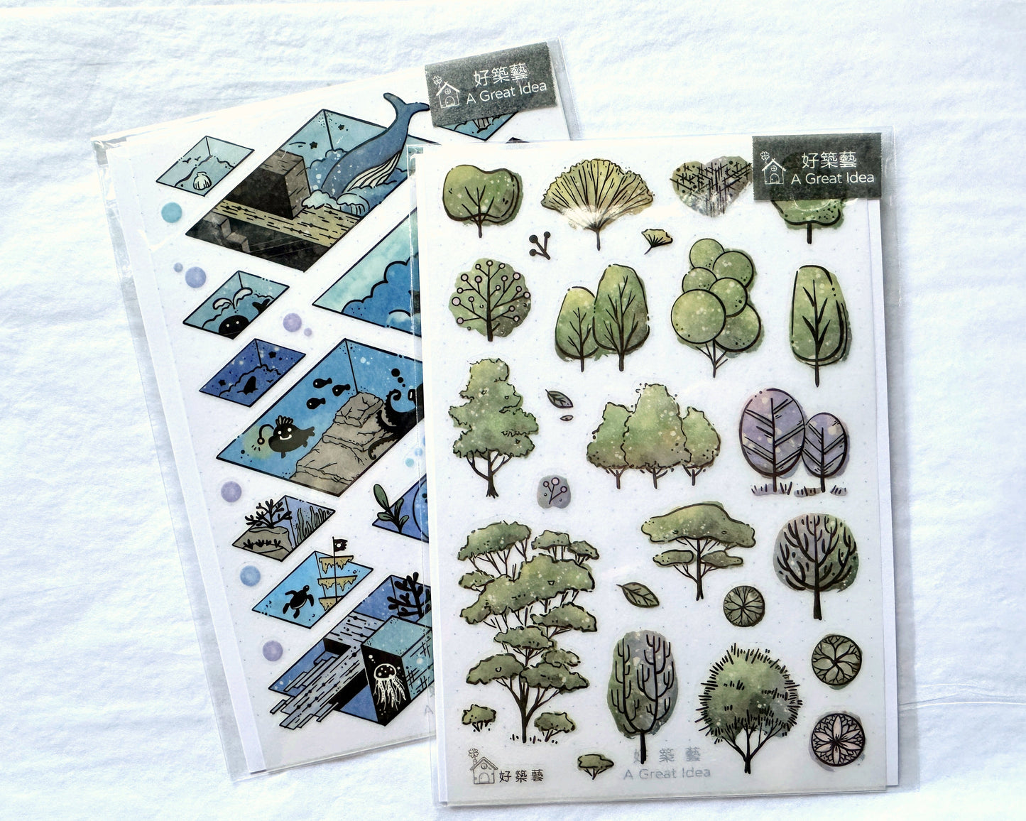 Many transfer stickers from Taiwan & Japan [Half-Packs]