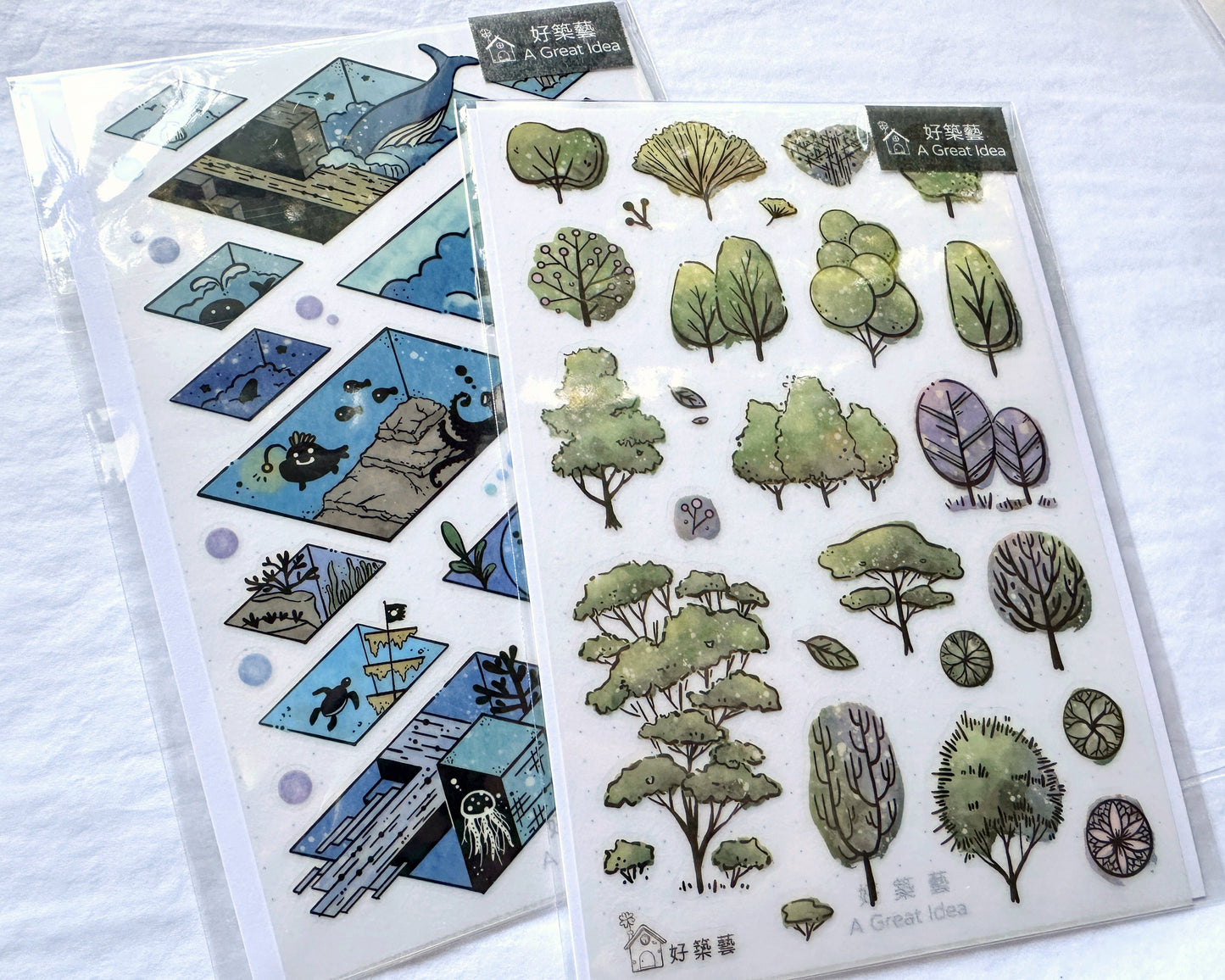 Many transfer stickers from Taiwan & Japan [Half-Packs]