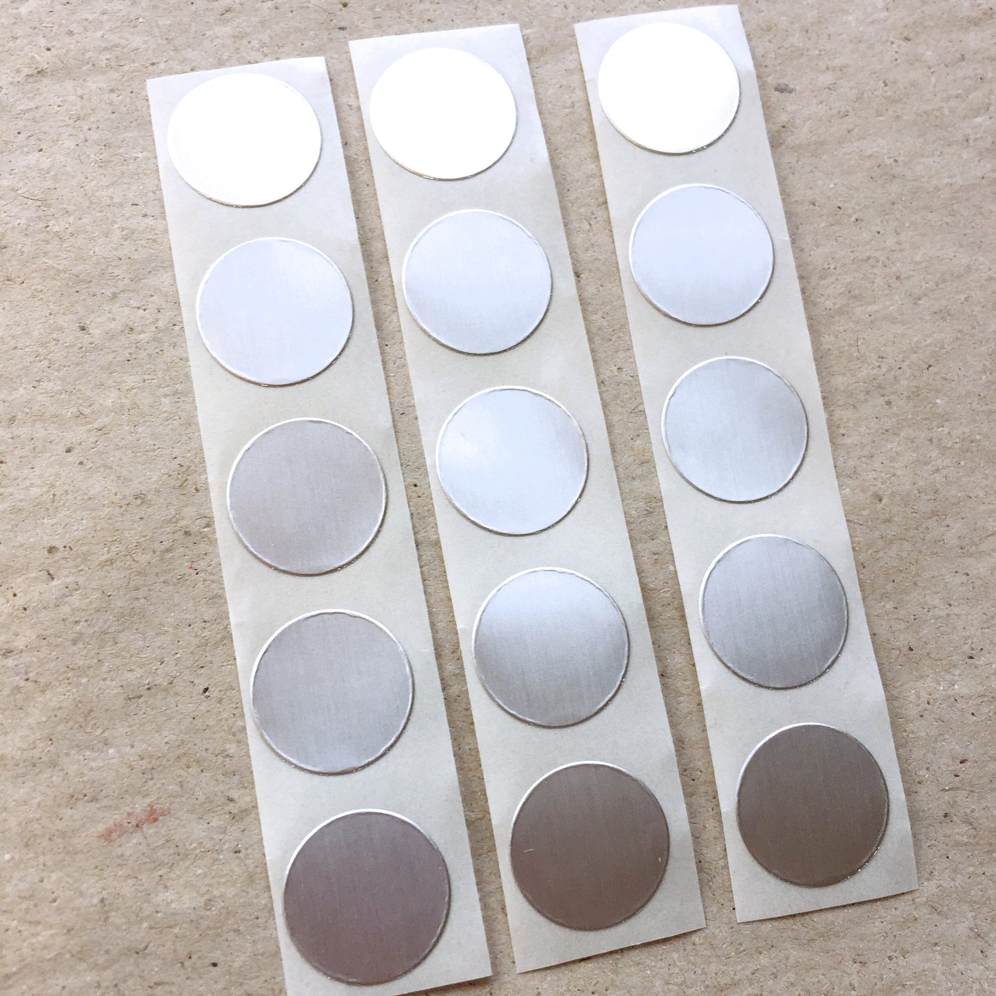Gold/Silver Dot Stickers for journal collage - SAMPLES