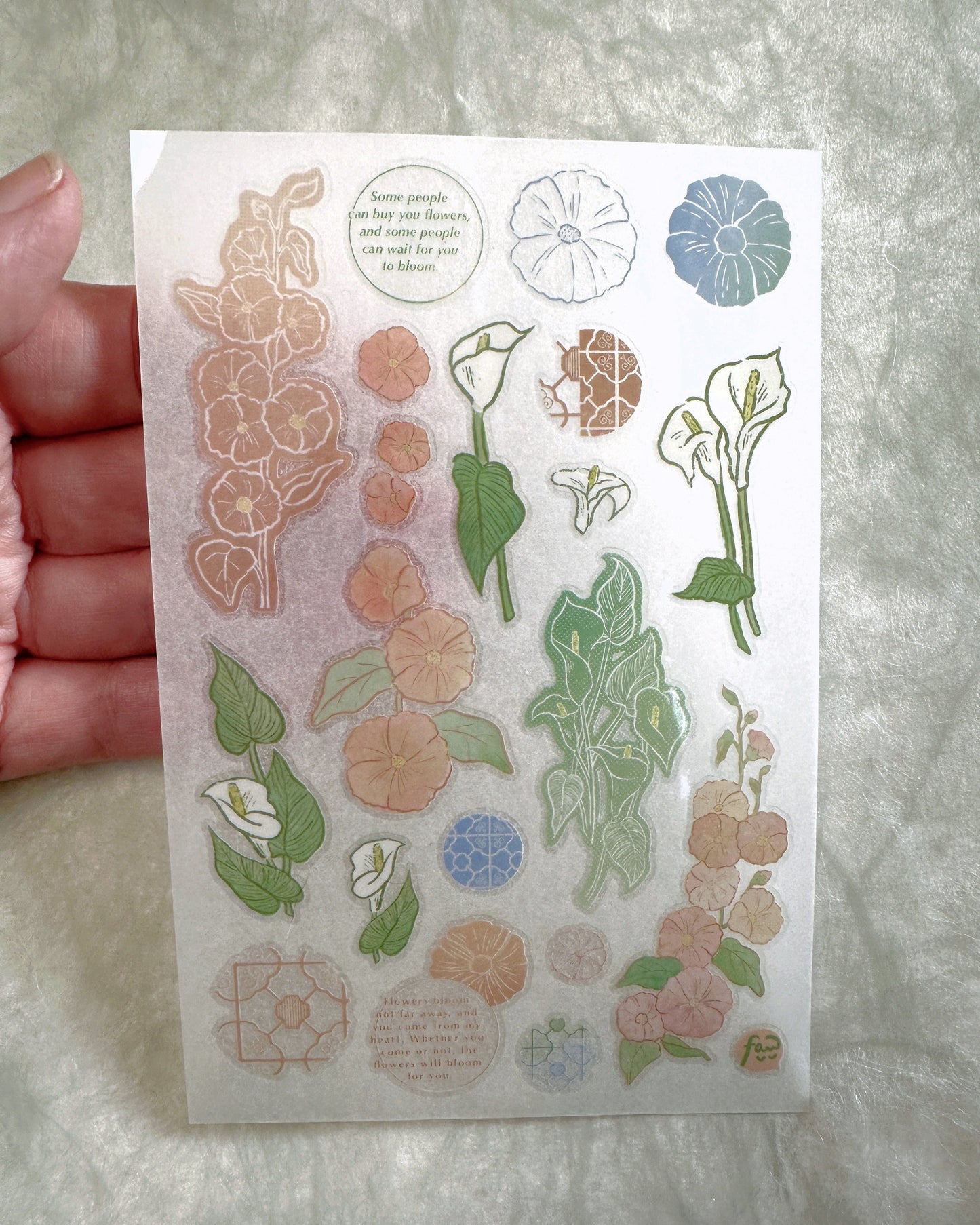 Many transfer stickers from Taiwan & Japan [Half-Packs]